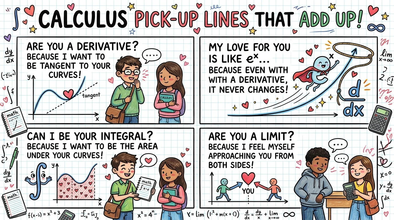 Calculus Pick Up Lines That Add Up