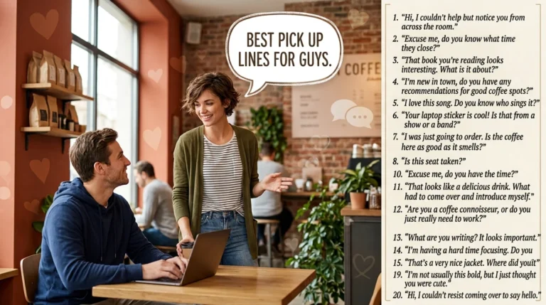 Best Pick Up Lines to Say to Guys