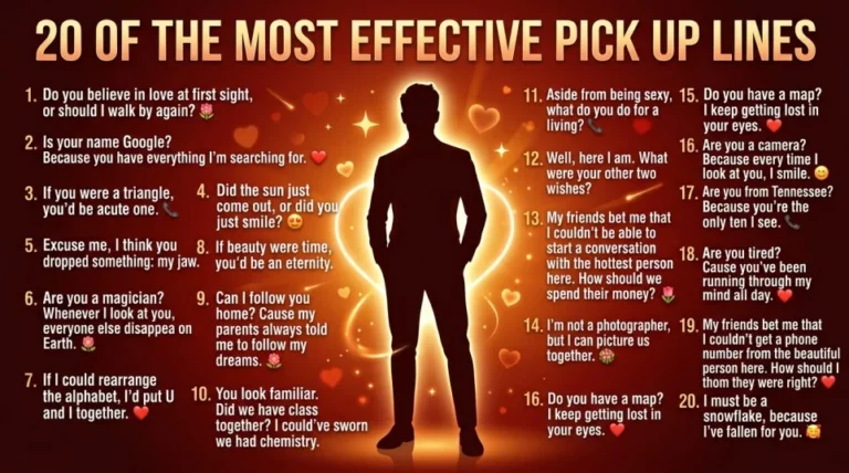 Best Sex Pick Up Lines