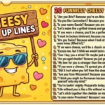 Cheesiest Pick Up Lines