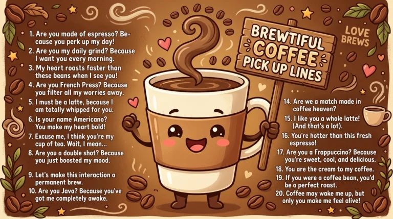 Coffee Rizz Lines