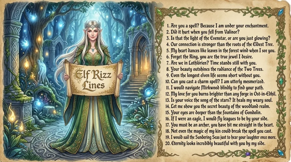 Elf Rizz Lines