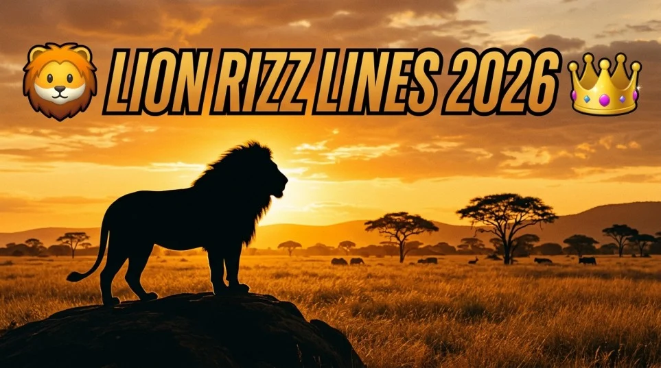 Lion Rizz Lines