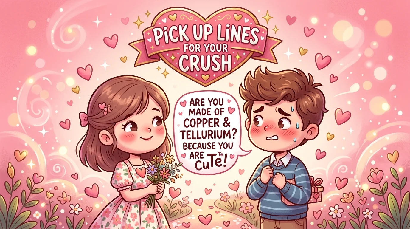 Pick Up Lines for Your Crush