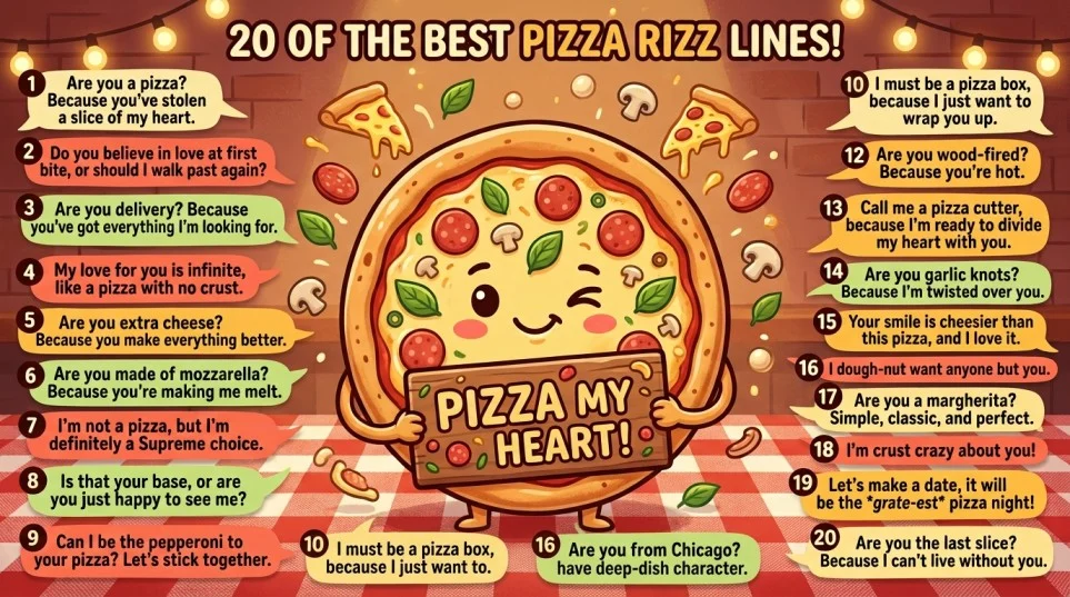 Pizza Rizz Lines