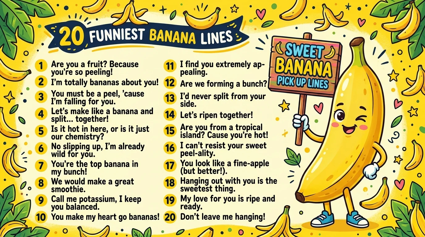 Banana Rizz Lines