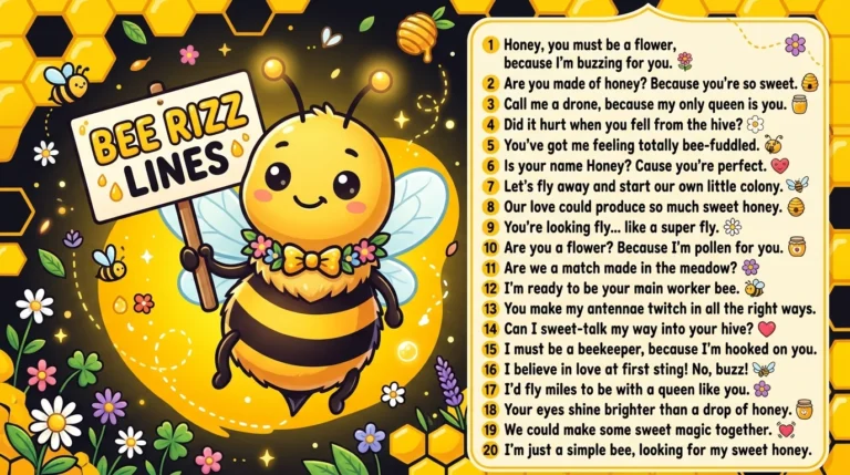 Bee Rizz Lines