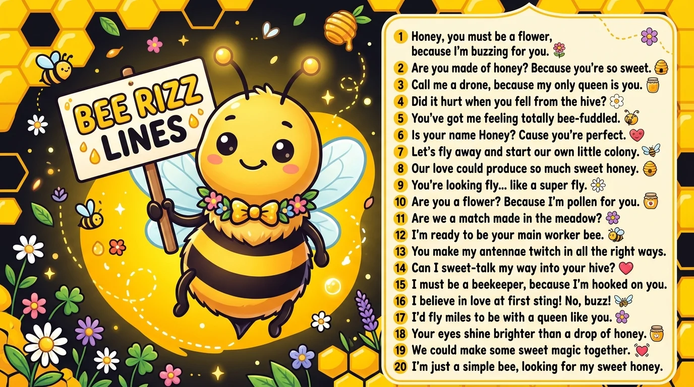 Bee Rizz Lines