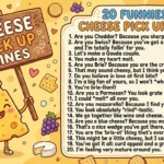 Cheese Pick Up Lines