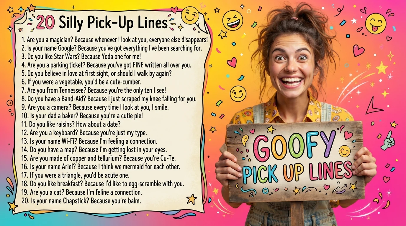 Goofy Pick Up Lines