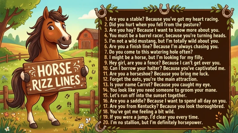 Horse Rizz Lines