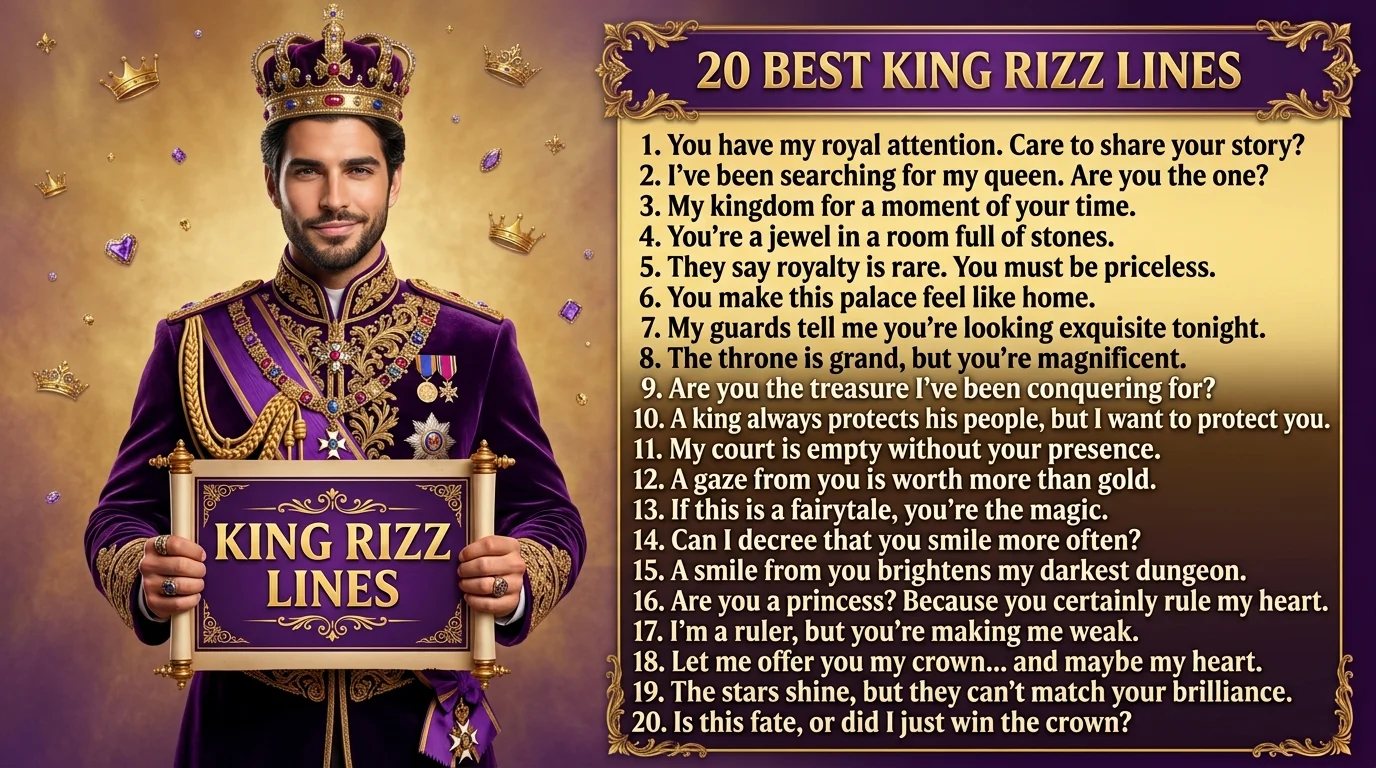 King Rizz Lines