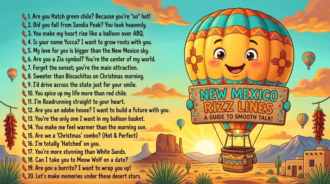 New Mexico Rizz Lines