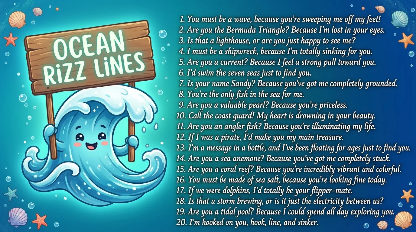Ocean Rizz Lines
