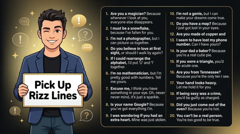 Pick Up Rizz Lines
