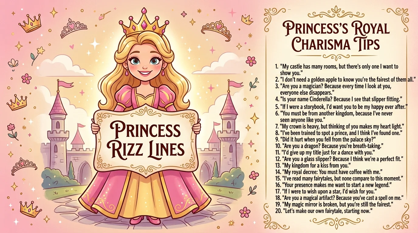 Princess Rizz Lines