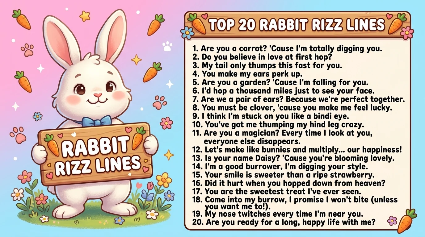 Rabbit Rizz Lines