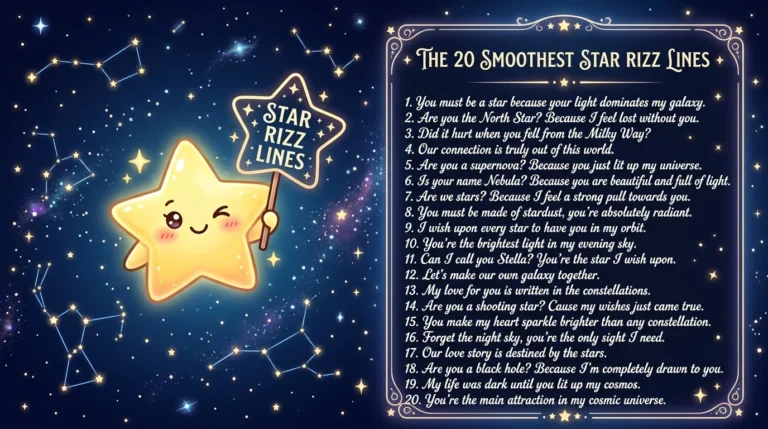 Star Rizz Lines