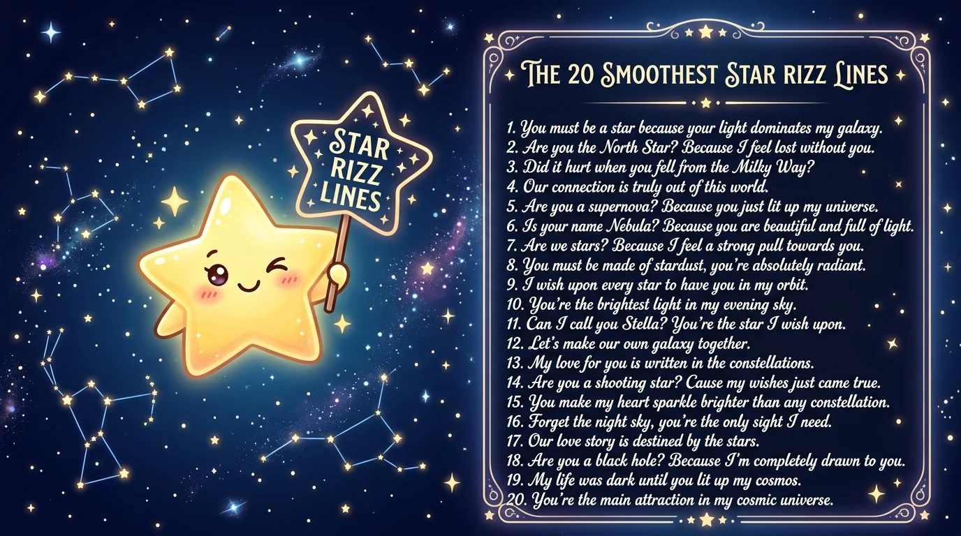 Star Rizz Lines