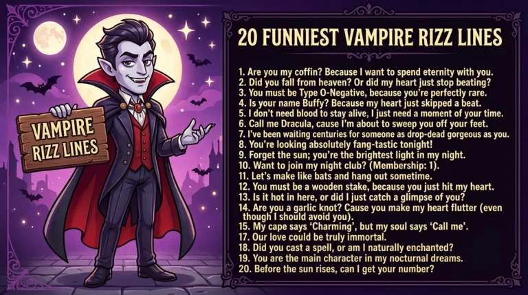 Vampire Rizz Lines