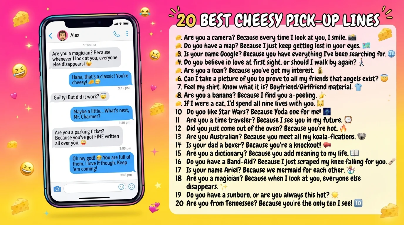 chessy pick up lines