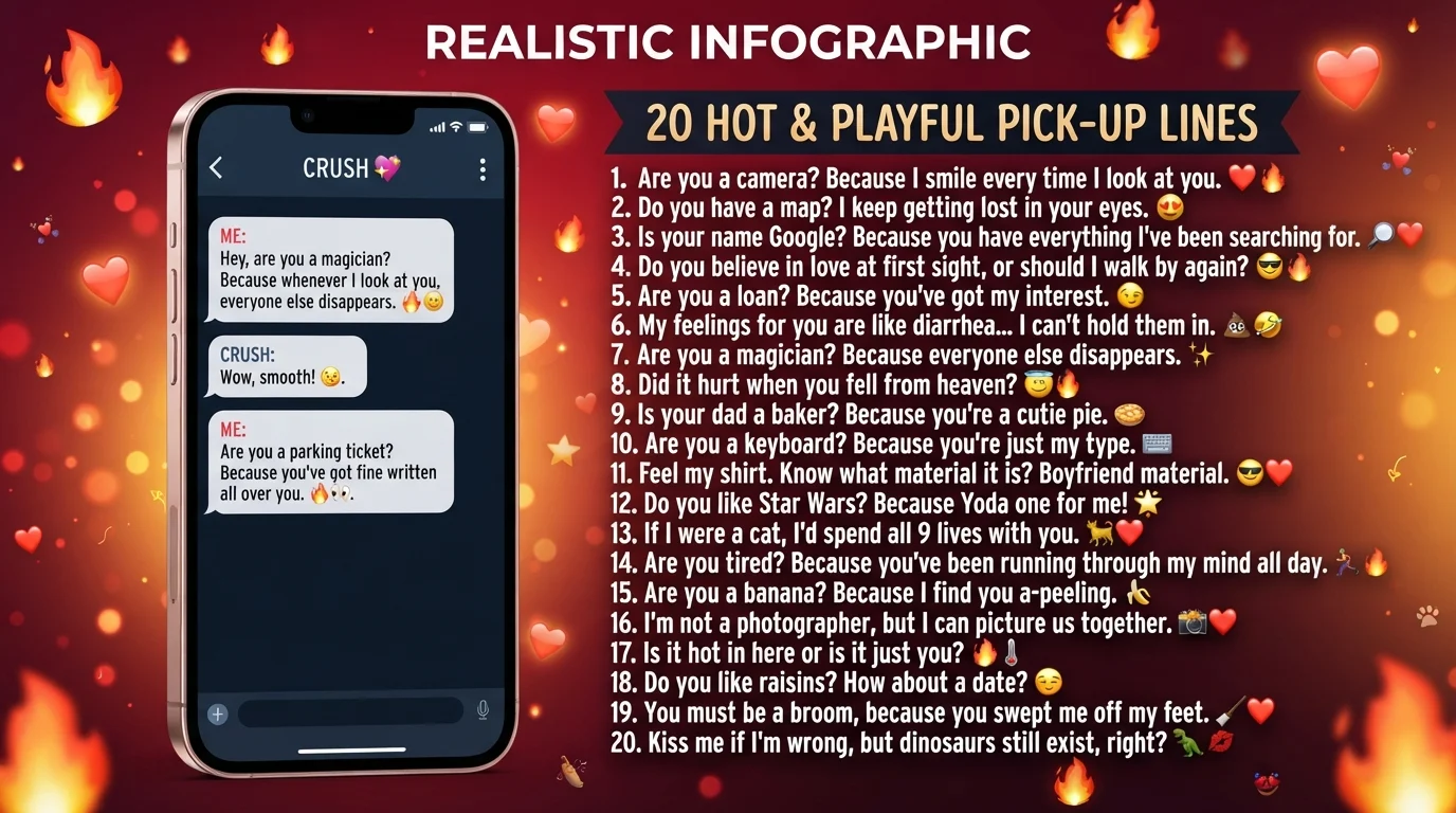 hot pick up lines