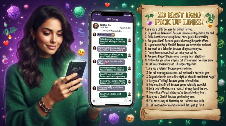 dnd pick up lines