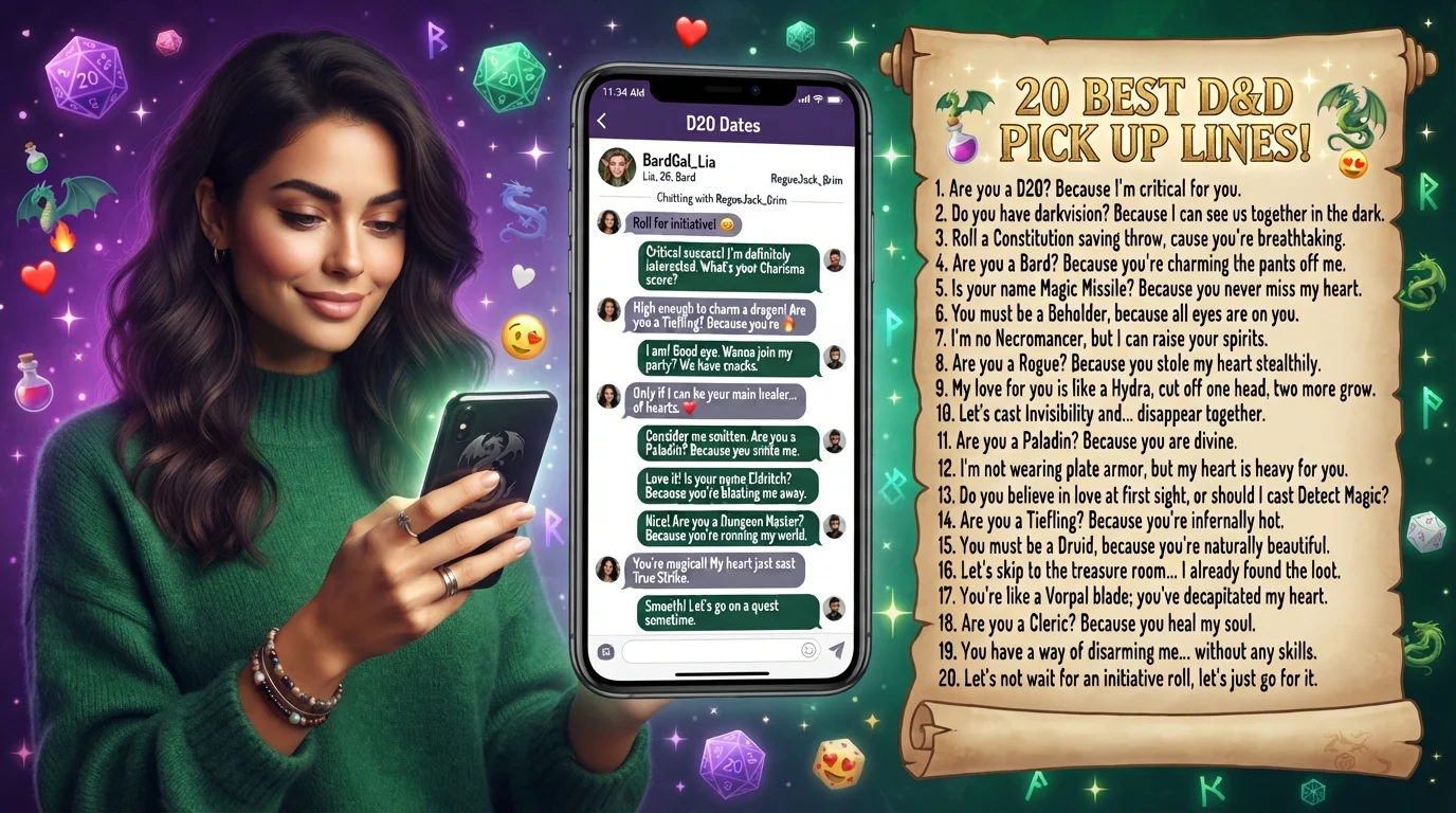 dnd pick up lines