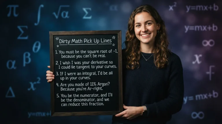math pick up lines dirty