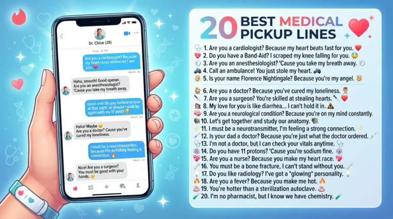 medical pick up lines