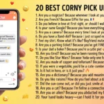pick up lines corny