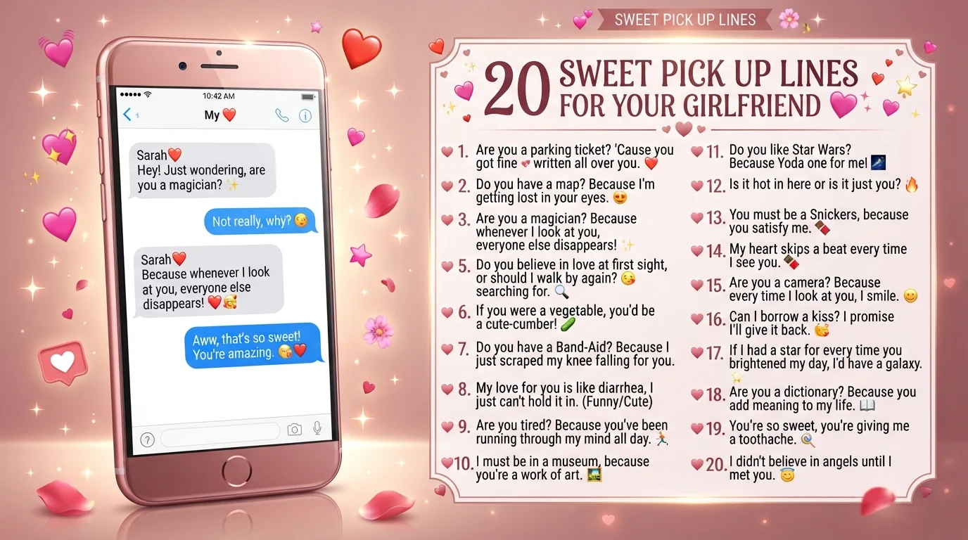 pick up lines for girlfriend