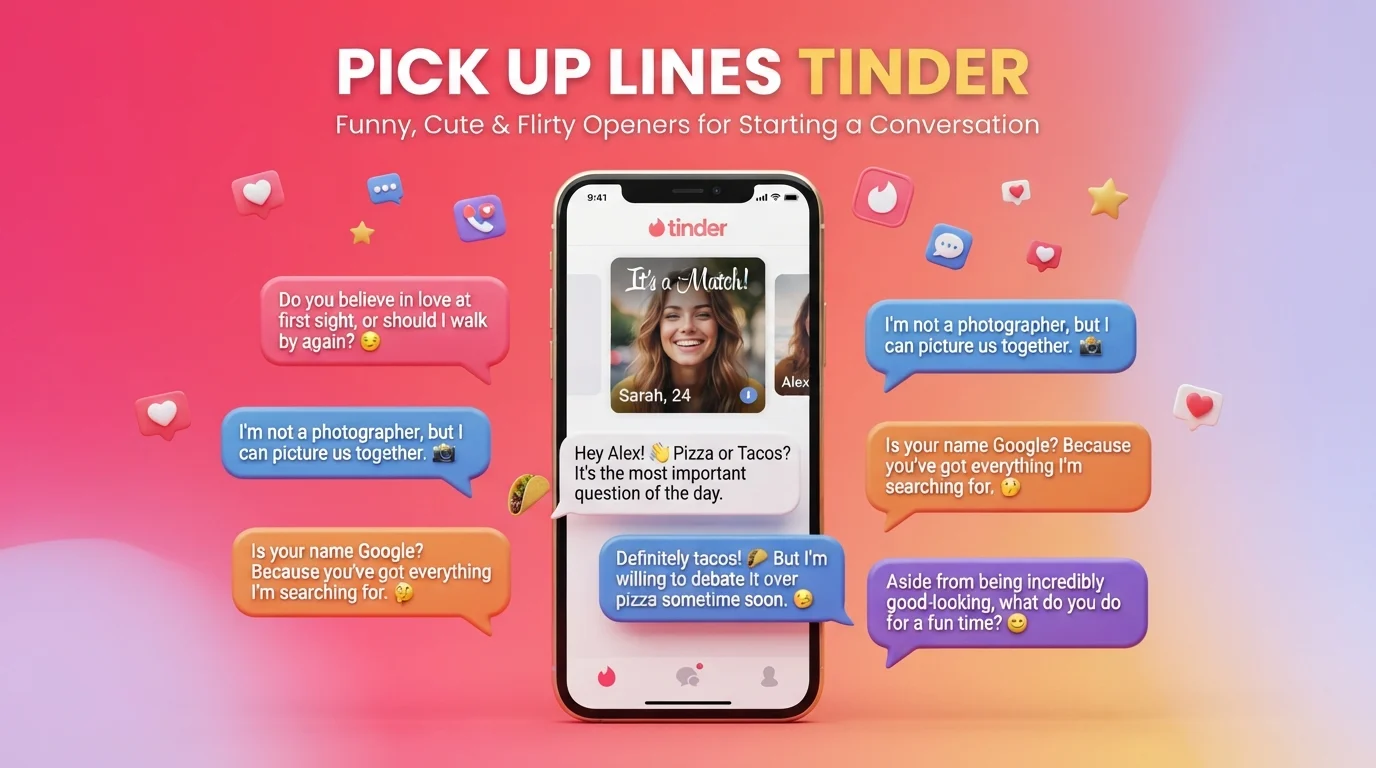 pick up lines tinder