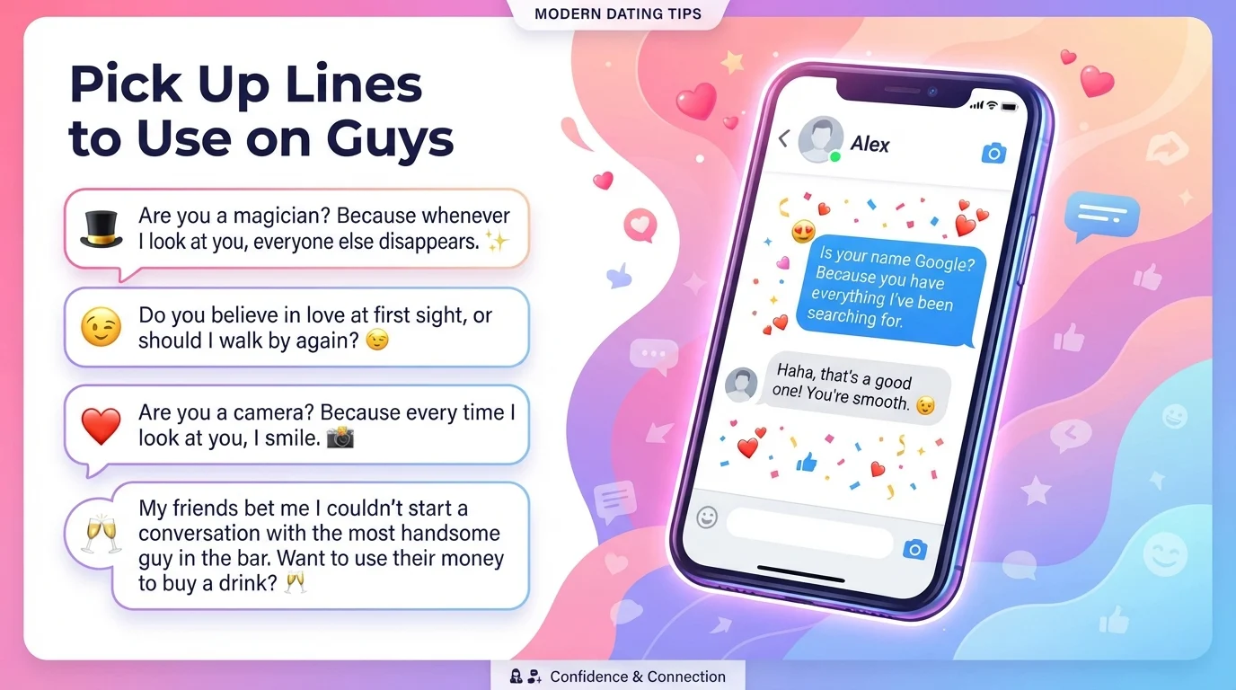 pick up lines to use on guys