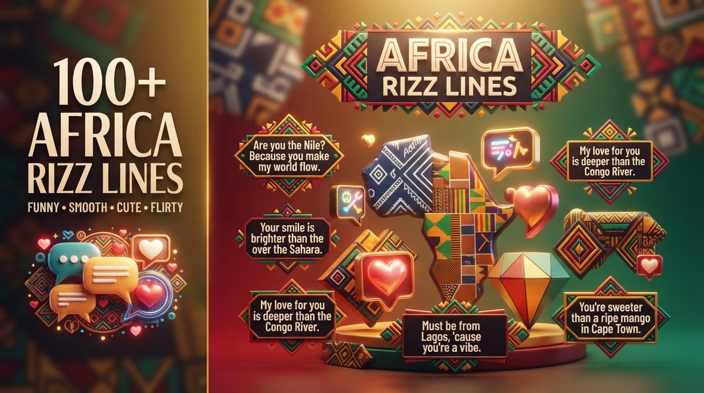 africa rizz lines