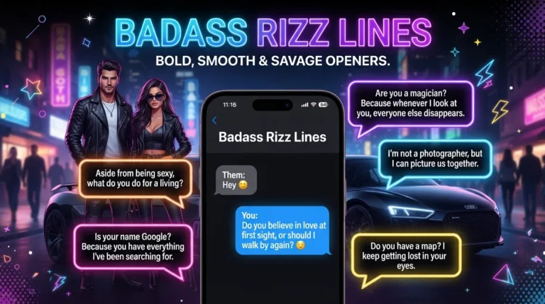 badass rizz lines