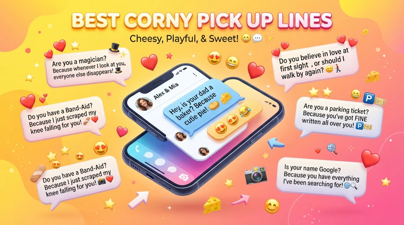 best corny pick up lines