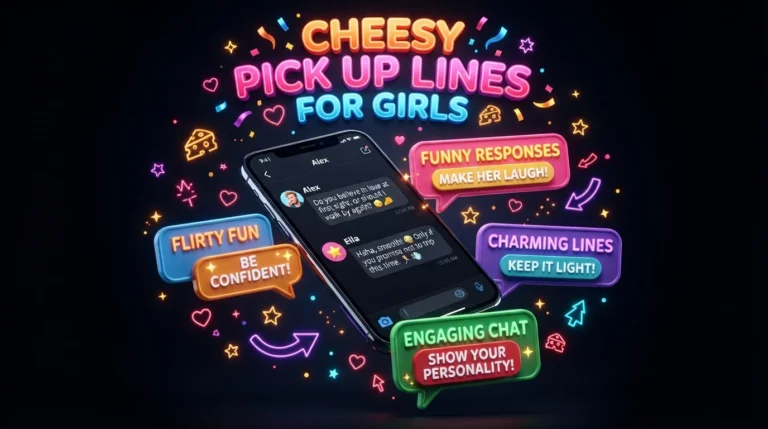 cheesy pick up lines for girls