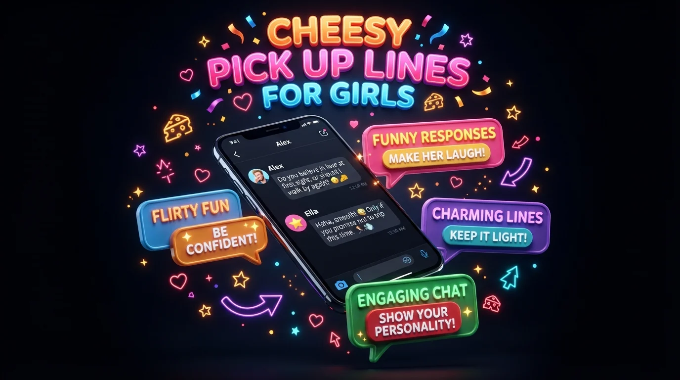 cheesy pick up lines for girls