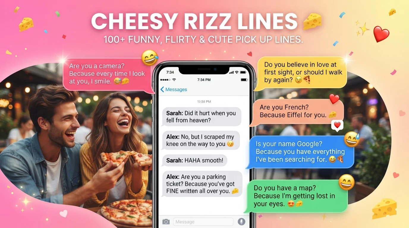 cheesy rizz lines