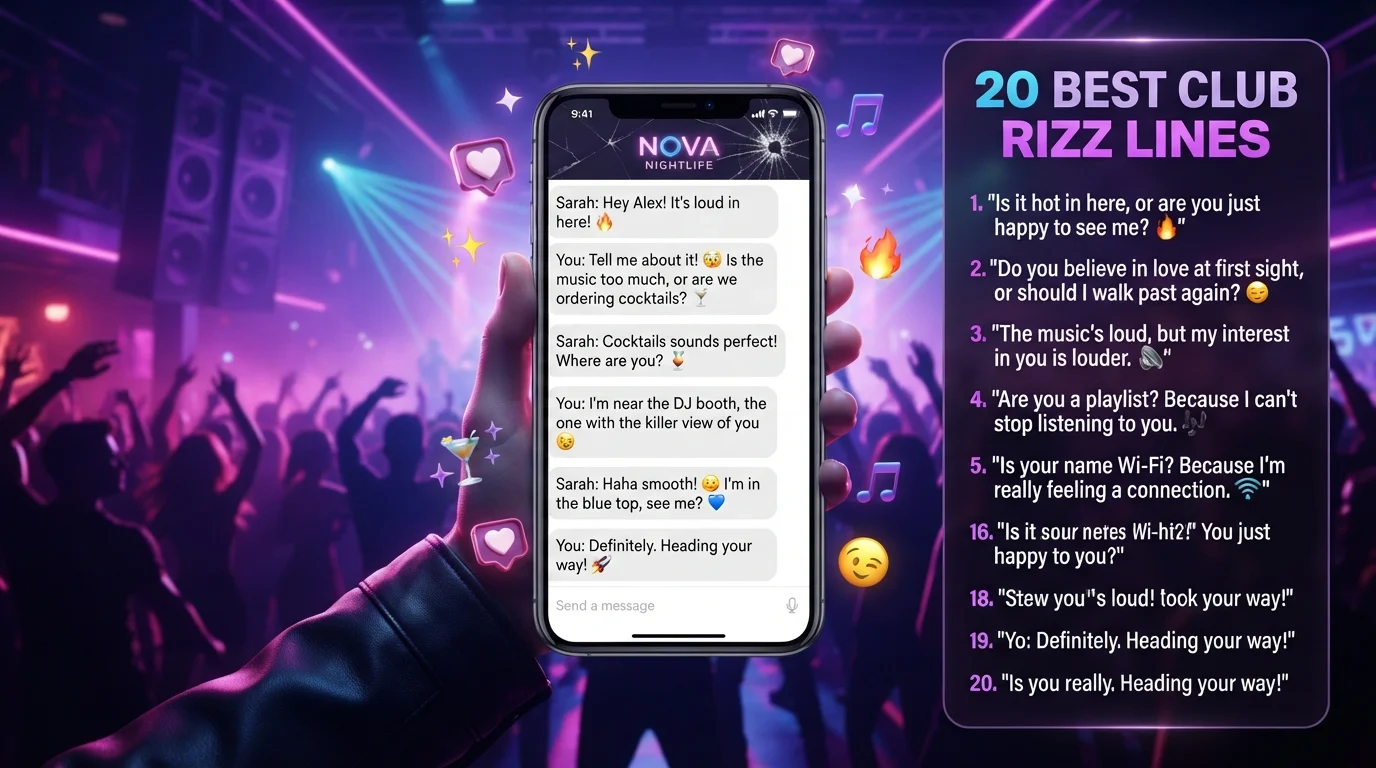 club rizz lines