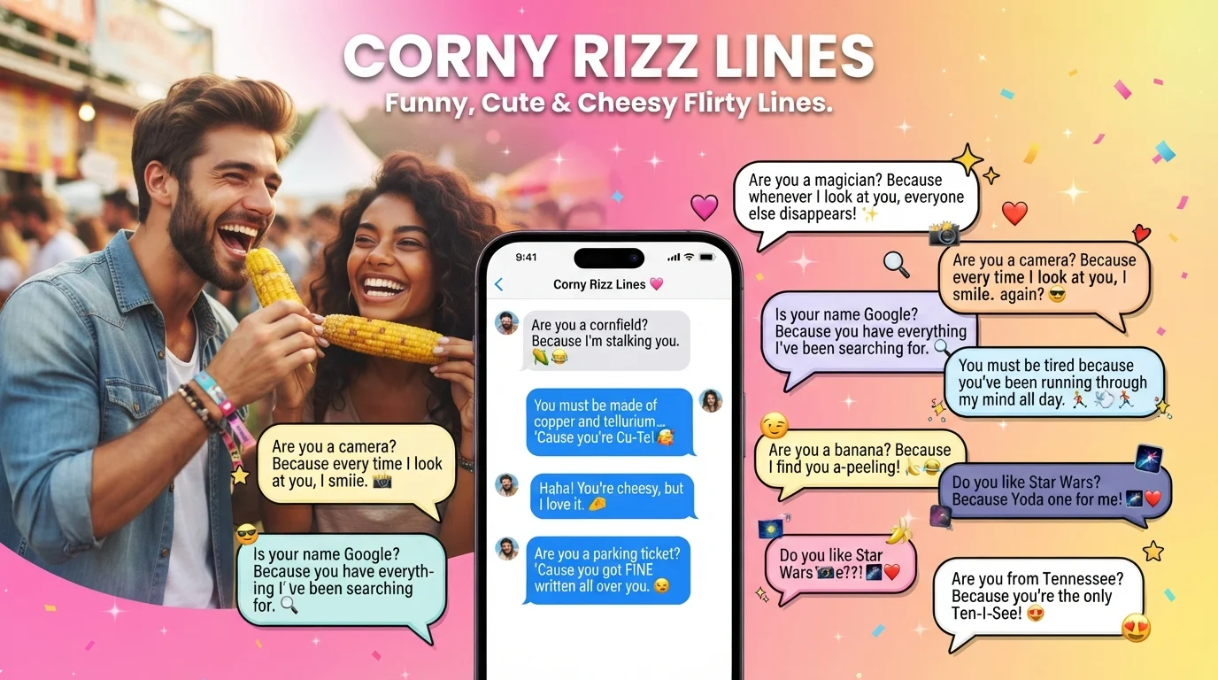 corny rizz lines