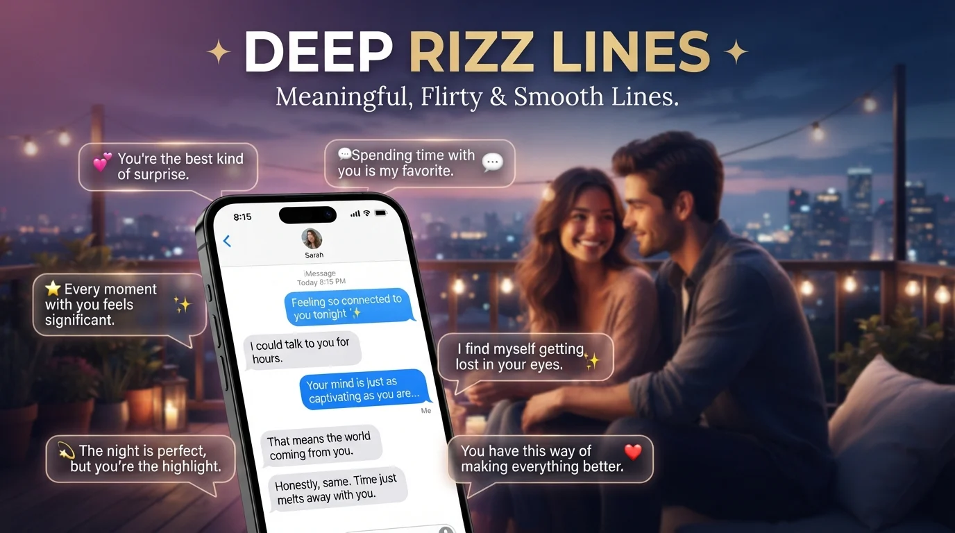 deep rizz lines