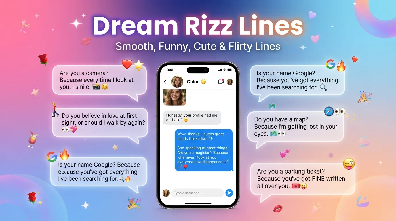 dream rizz lines