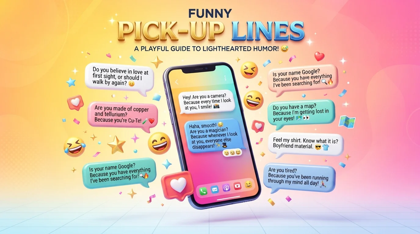 funny pick up lines