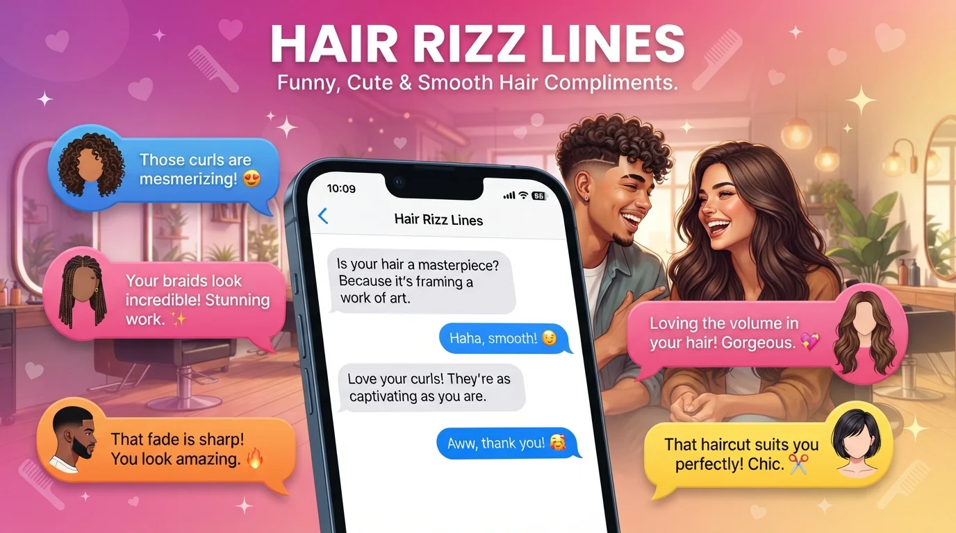 hair rizz lines