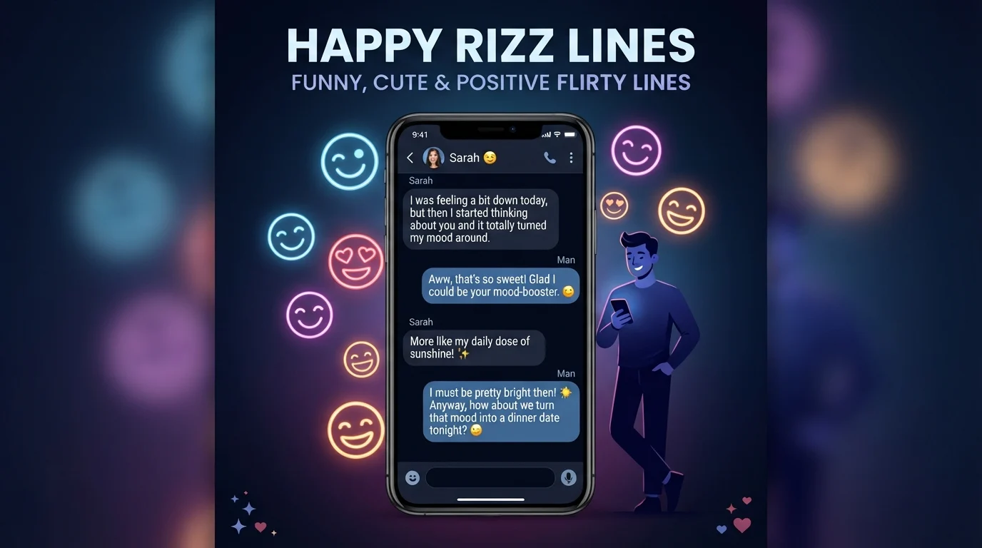 happy rizz lines