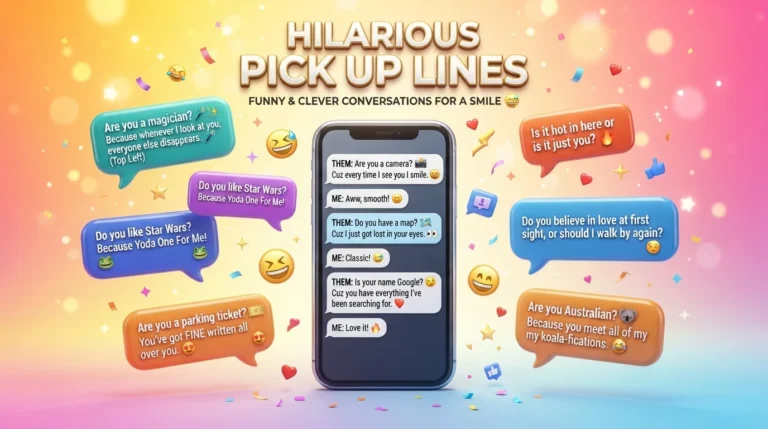 hilarious pick up lines