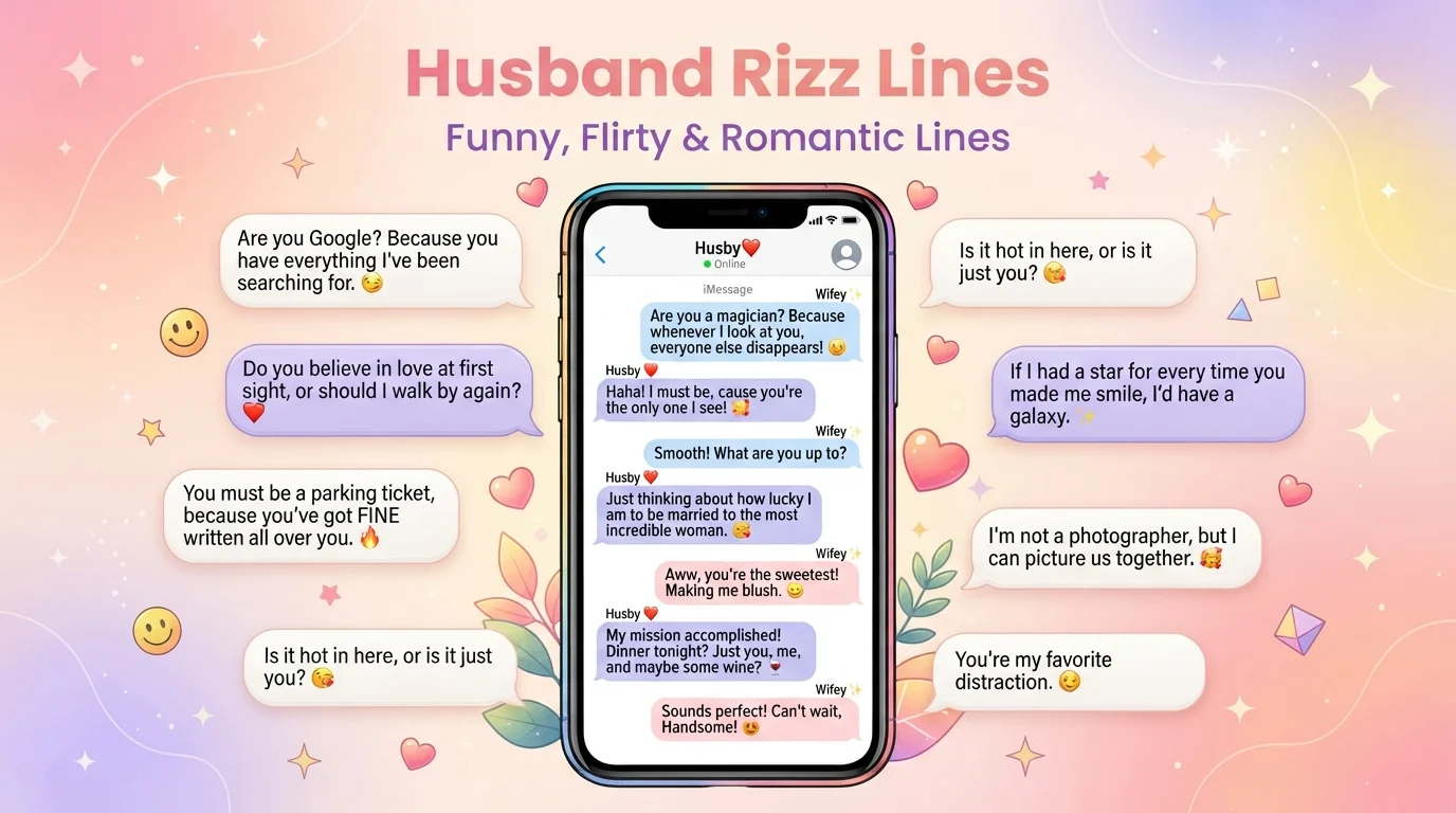 husband rizz lines