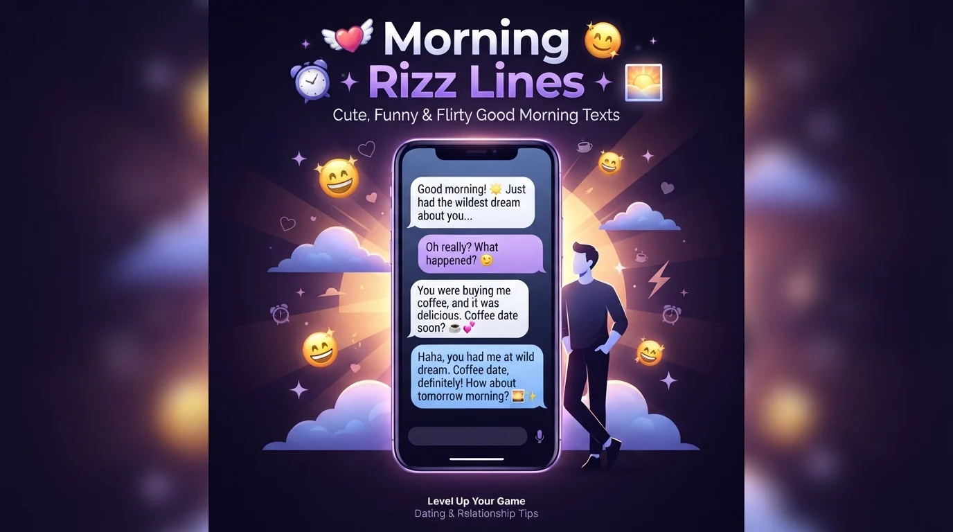 morning rizz lines